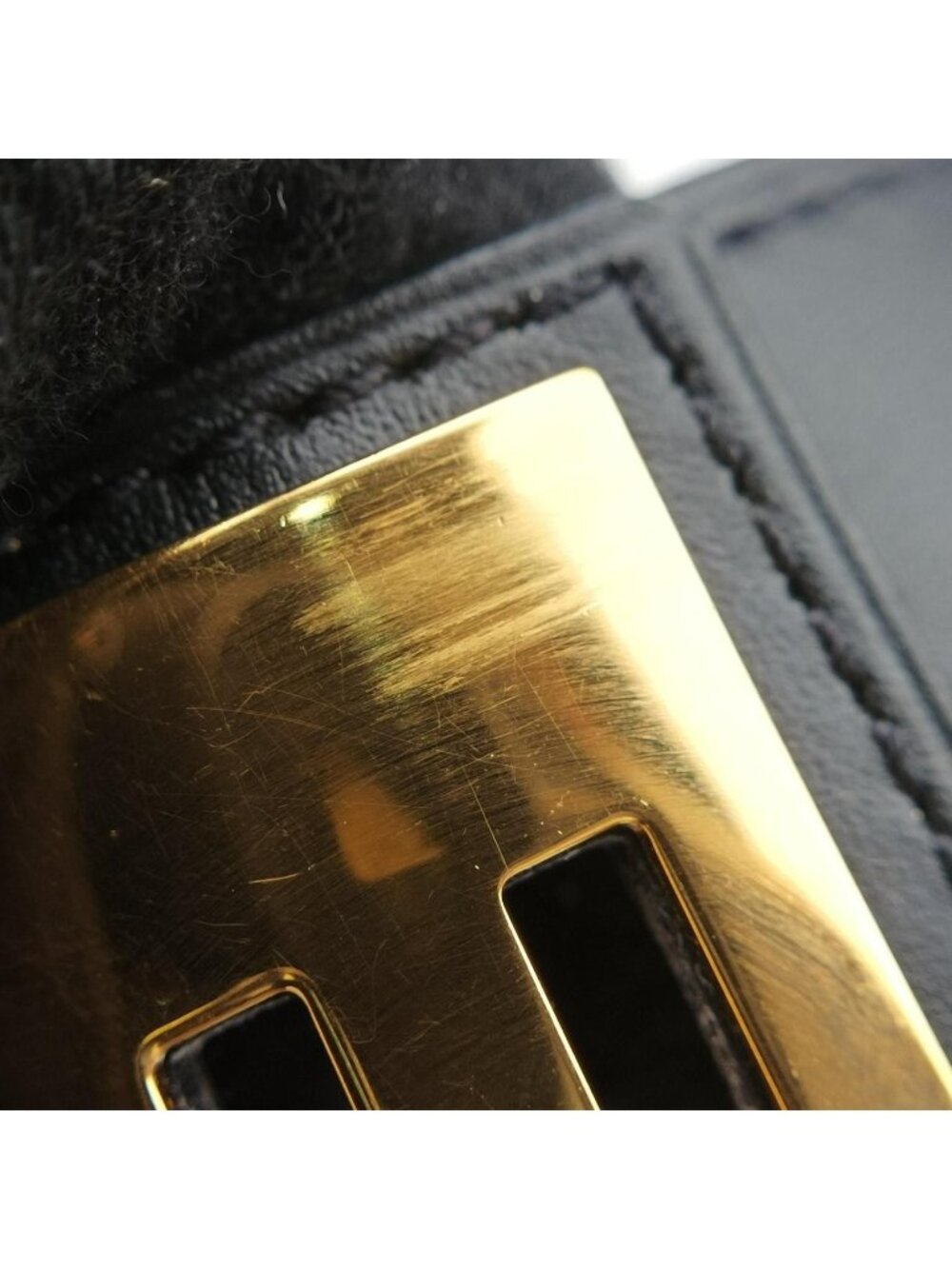 Hermes Collier de Chien Black Gold Leather S Si?q Bracelet - Picture 11 of 15